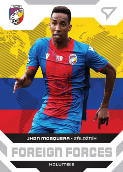 Jhon Mosquera Viktoria Plzen SportZoo FORTUNA:LIGA 2021/22 1. serie Foreign Forces #FF13